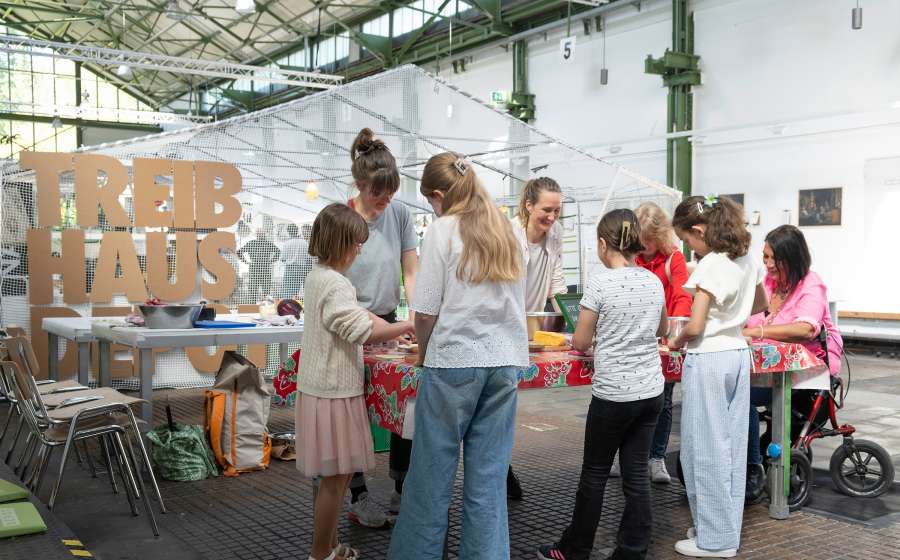 Halle im Depot