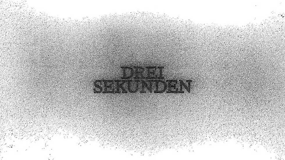 drei Sekunden Banner