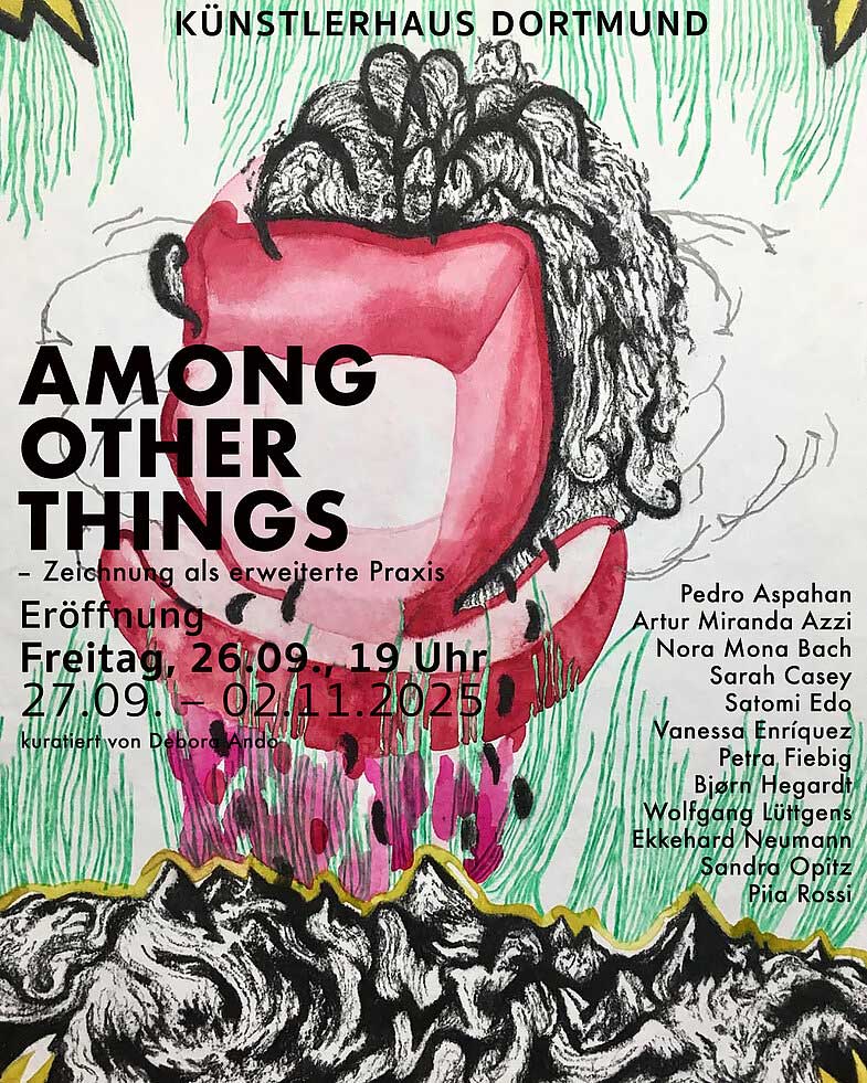 Among other things - Ausstellungsplakat
